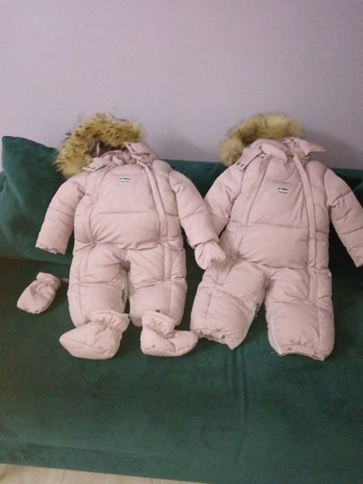 Пуховик комбинезон детский
