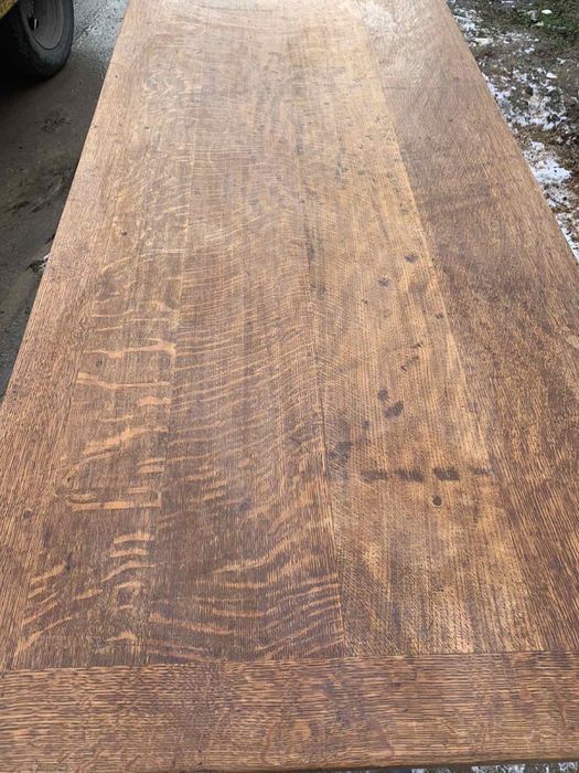 Автентична винтидж голяма масивна маса от H. Pander & Zonen
