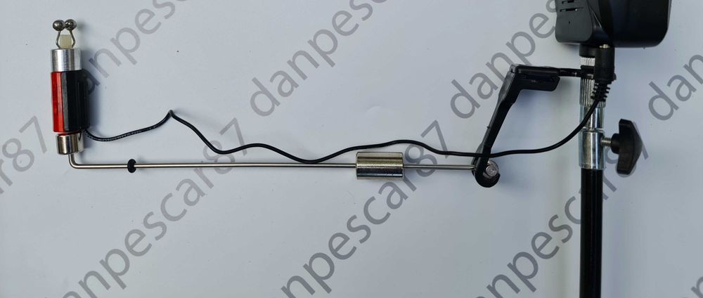 Set 4 Lansete 3m cu 4 Mulinete LC540 si fir+4 avertizori tije swingere