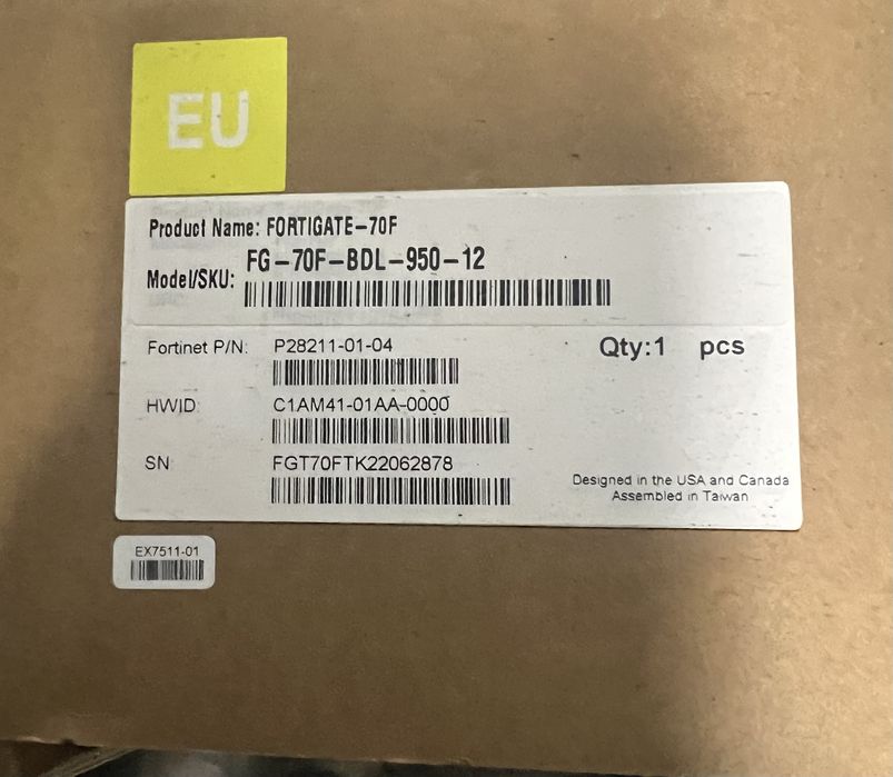 Межсетевой экран Fortigate 70F