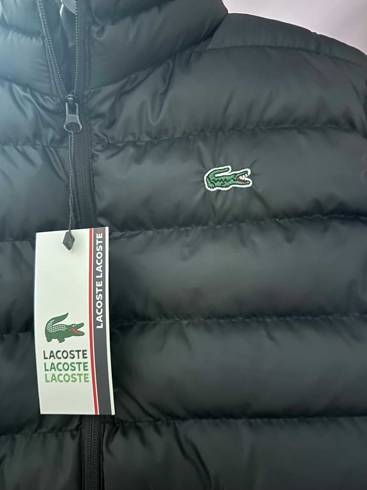 Черен елек LACOSTE размер М