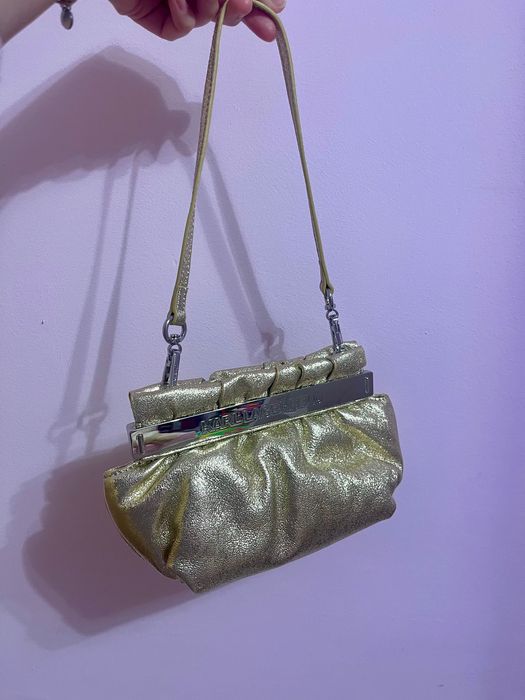 Дамска чанта Karl Lagerfeld напукана кожа