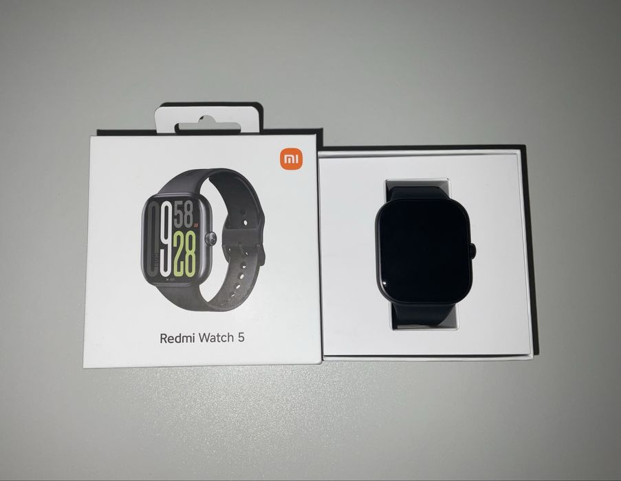 Смарт часовник Xiaomi - Redmi Watch 5, 46 mm, 2.07”, Obsidian Black