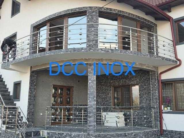 Balustrade inox sticla, porti inox, confectii inox