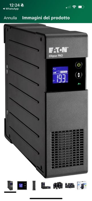 Ups Eaton Ellipse Pro, 650va 400W, sigilat, transport inclus
