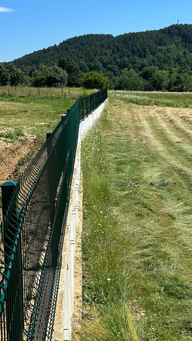 Мрежа за ограждане - поцинкована, с PVC покритие, пано и други