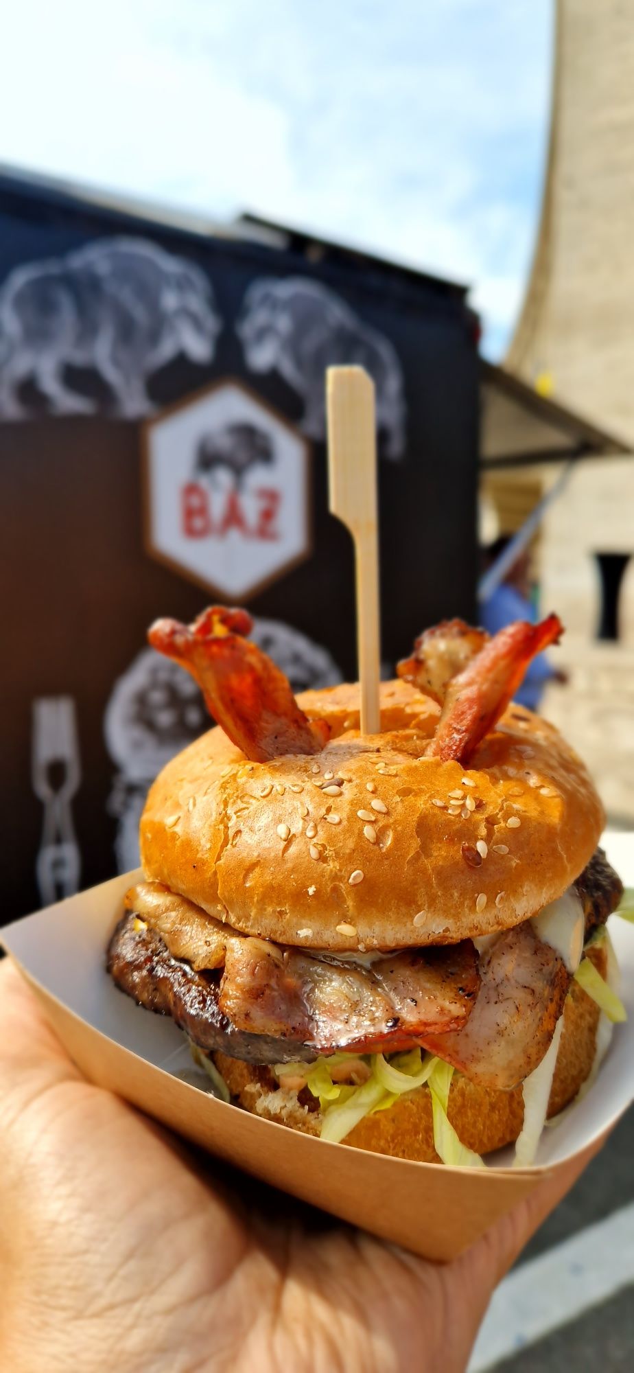 Burger Food Truck de Închiriat Evenimente Reclame Catering Street Food