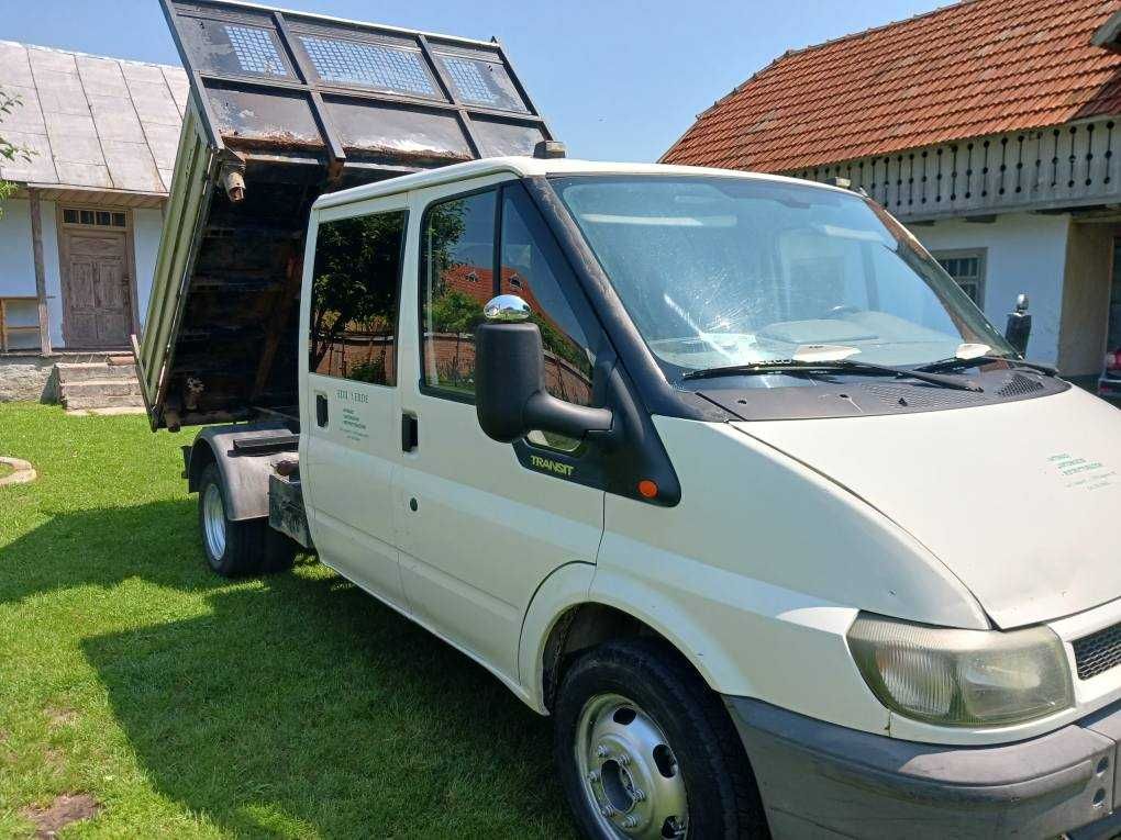 Ford Transit basculabil pe 3 parti