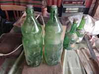 Стари бутилки от коняк и олио