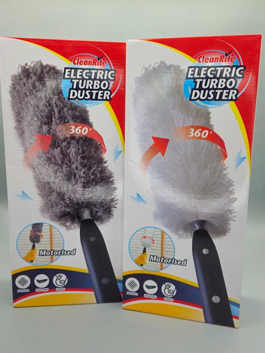 Електрически въртящ се прахоуловител,микрофибър,360 градуса, с батерии