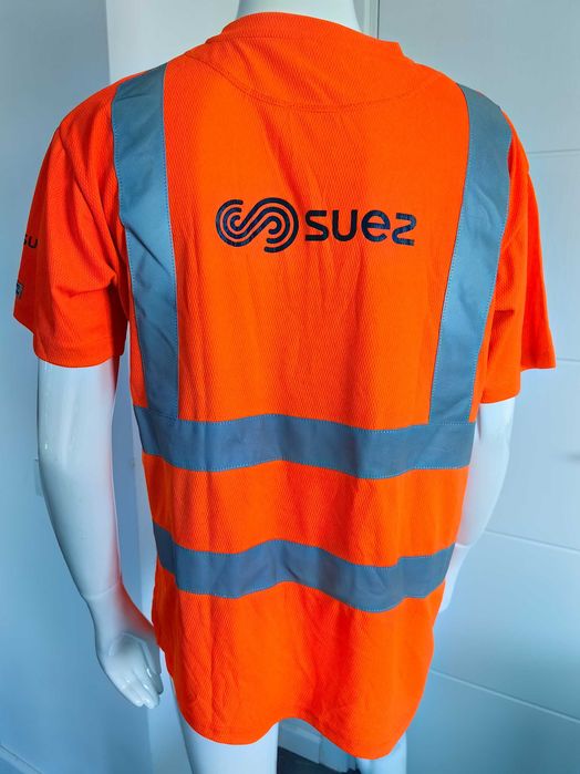 Tricou de munca portocaliu reflectorizant L-XL ca nou