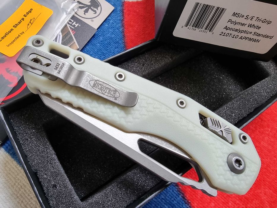 Microtech MSI tri-grip apocalyptic