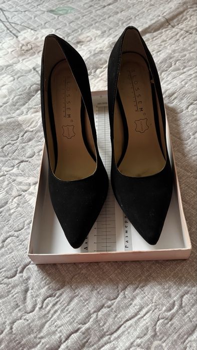 Туфли лодочки нубук