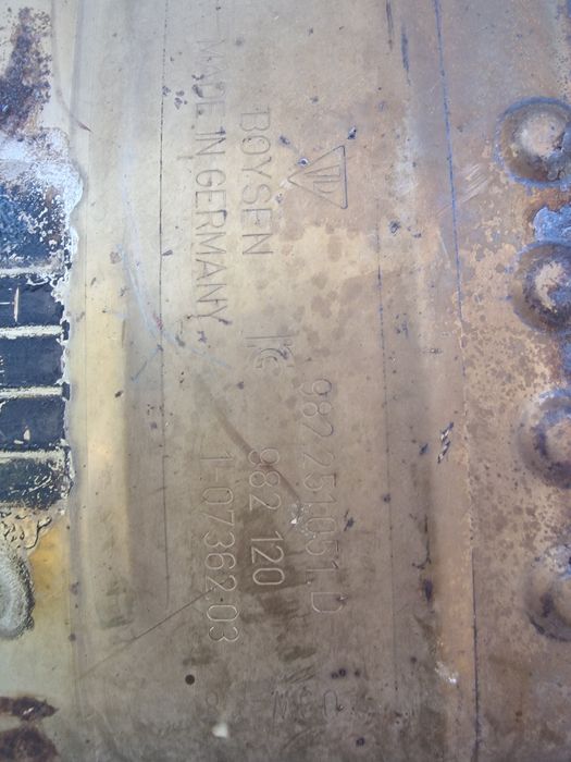 Porsche Cayenne Boxster ауспух