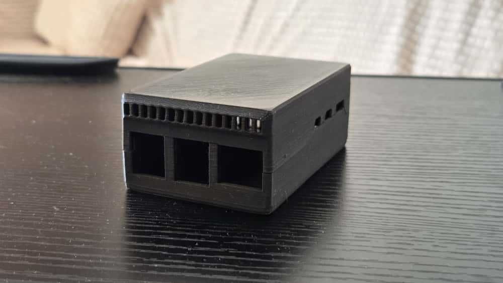 Carcasa prinata 3D pentru Rasberry Pi5