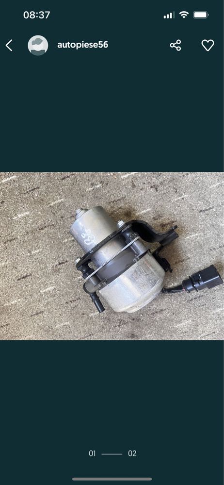 Pompa vacuum volkswagen passat b8 piese dezmembrari