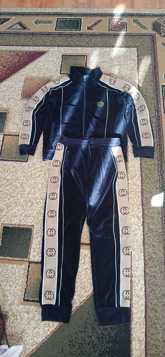 Trening Gucci catifea,bleumarin