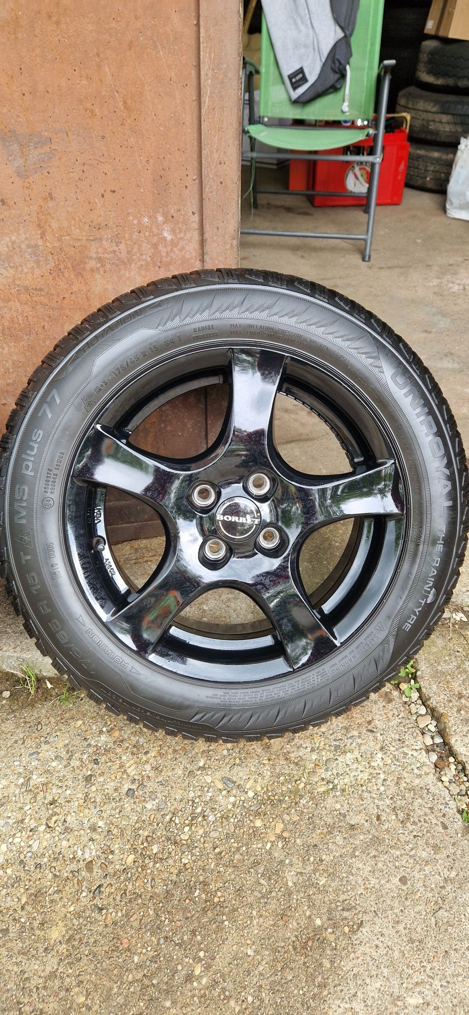 Jante aluminiu 4x100 R15  dacia ,renault , mini cooper