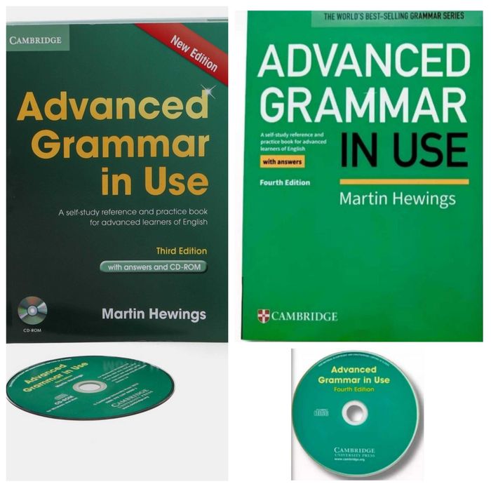 Доставка. Advanced grammar in use 4 rd edition, 3 rd edition