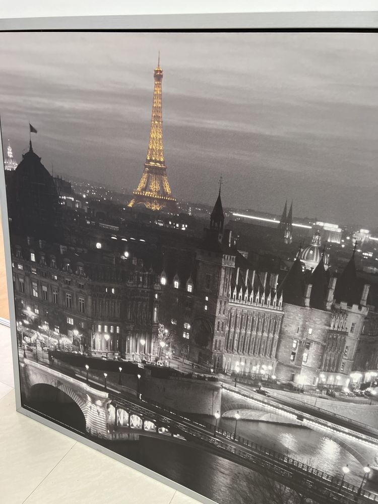 Фото Картина с рамка Париж
