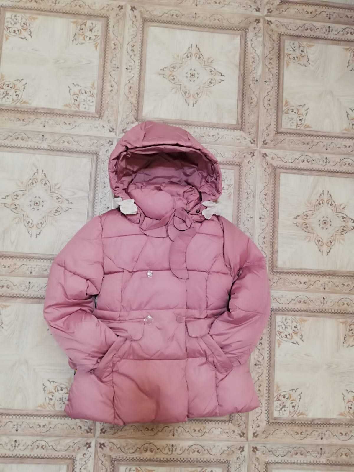 Зимнее пальто на девочку