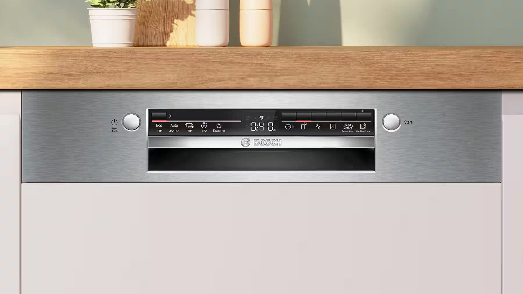 Нова съдомиялна за полувграждане 60 cm Bosch  SMI2HVS02E