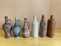 Бутылки глиняные по 2000 тг каждая или 10.000 тг за всю коллекцию