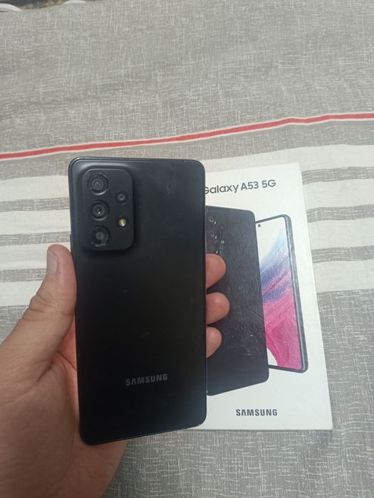 Samsung Galaxy A53 5G Black 6+6/128GB Igravoy Karobka Holati Ideal Zor