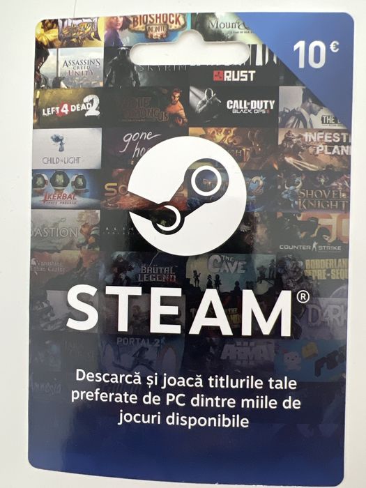 Steam Digital Wallet Code, Voucher, Coupon 4 x 10€