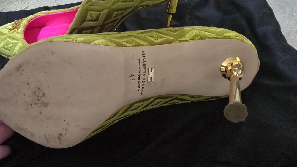 Обувки Elisabetta franchi носени 2ти