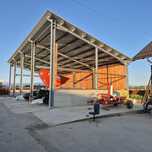 Vand hala pe structura metalica diferite dimensiuni