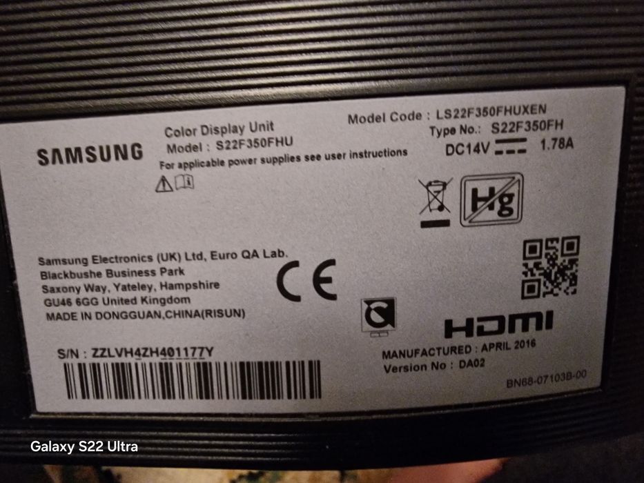 Monitoare led samsung cu defect ,display bune  pt reparatie  sau piese