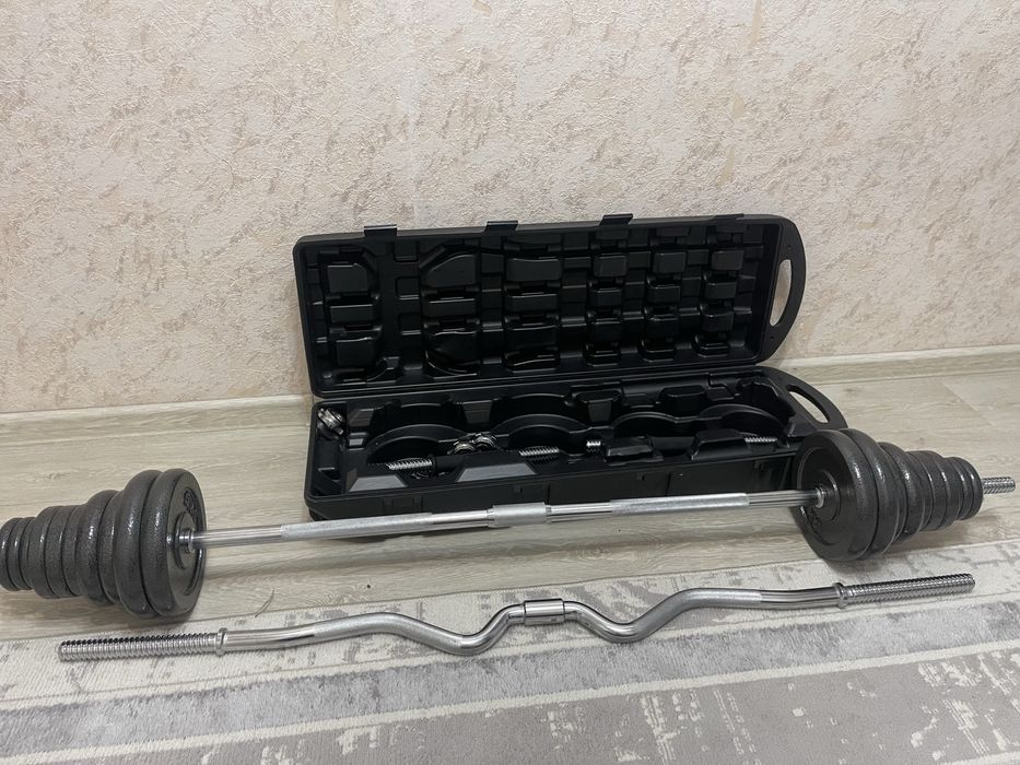 Гантель штанга гриф