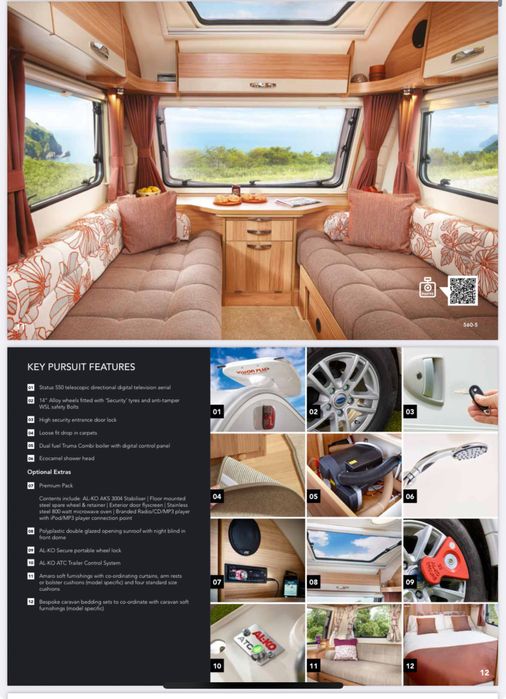 Carvana rulota Pursuit 530-4 cu panouri solare si motor mover