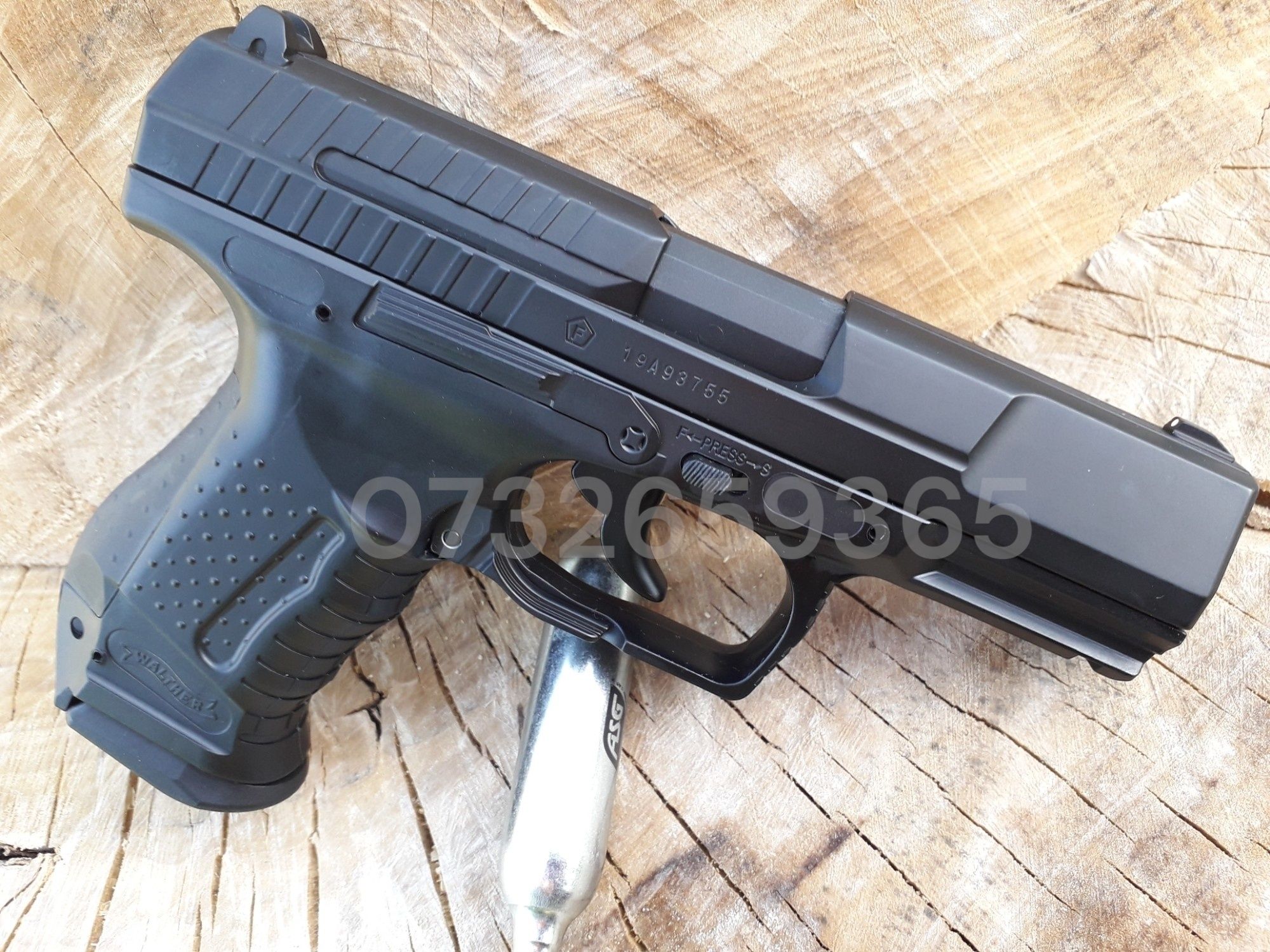 Reducere Walther P99Dao cel mai puternic pistol airsoft BlowBack CO2