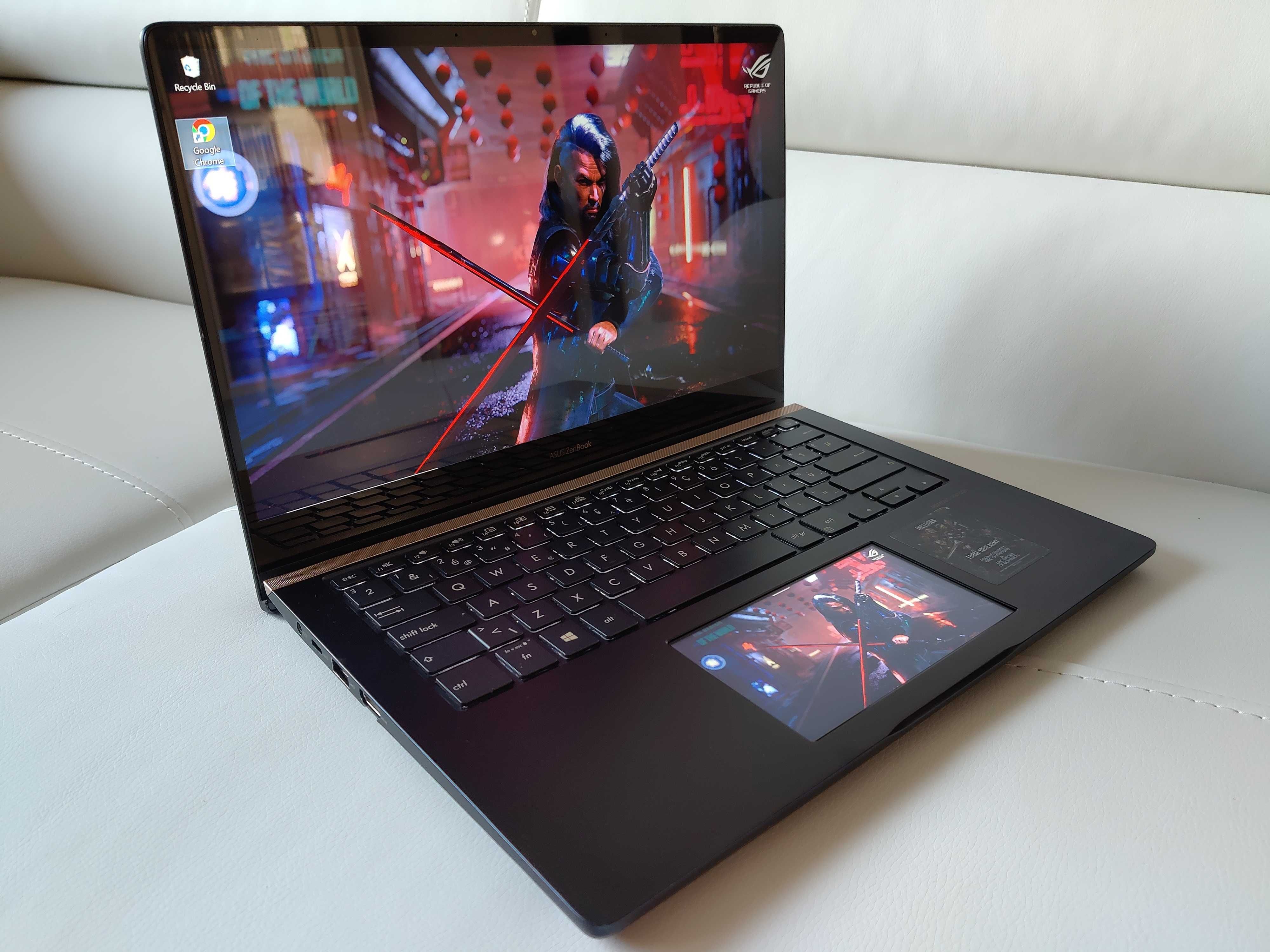 ultrabook Asus zenbook, intel core i7-, Dual display oled, ram 16 gb