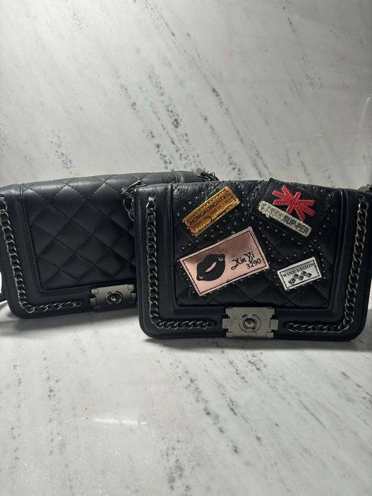 2 бр. малки черни чанти