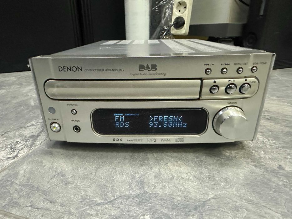 Мини аудио система Denon RCD-M35DAB Receiver CD Player Tuner RDS Radio