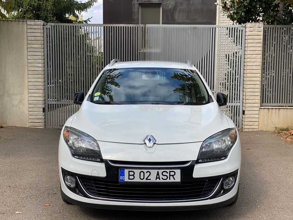 Renault Megan 3 BOSSE Alb Perlă  1.6 Diesel 2013 Unic Propietar