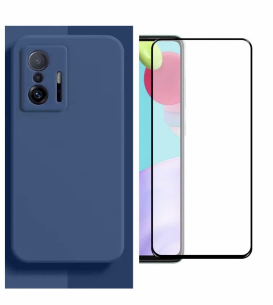 Xiaomi Mi 11 Lite / 12 Pro Husa Softin Case + Folie Sticla Curbata