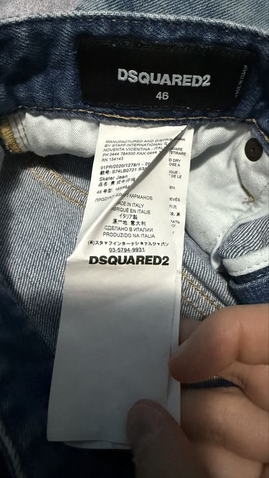 Blugi dsquared2 noi 10/10 originali