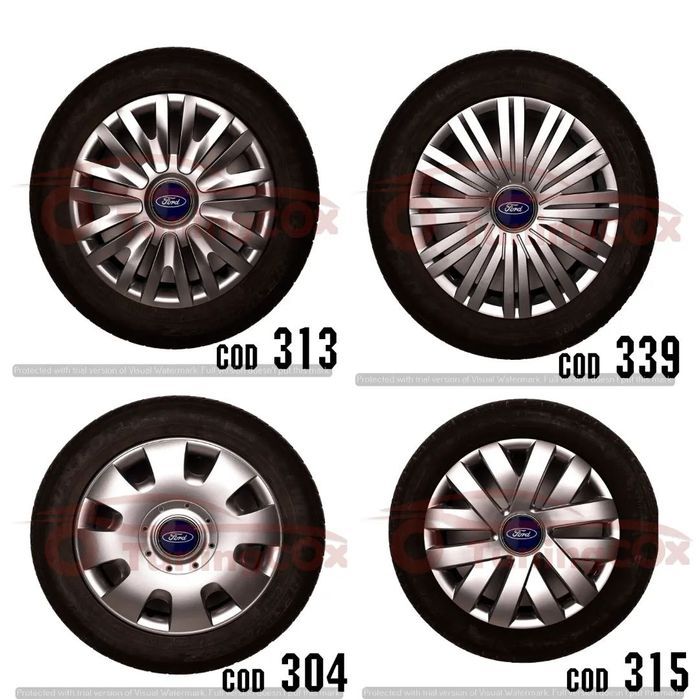 capace roti r15 ford set 4 buc,covorase interior,manson schimbator