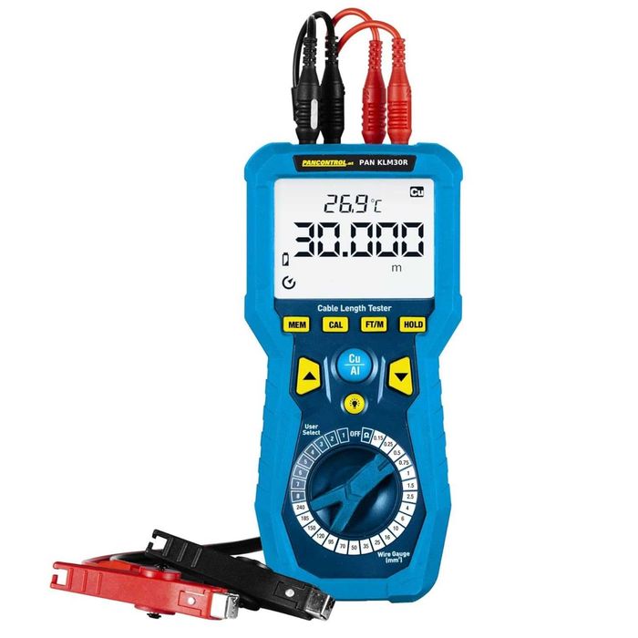 PAN KLM30R, уред за измерване на дължина на кабел 0.1 - 30 000 м