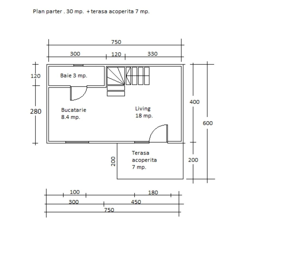 Case modulare pe structura metalica