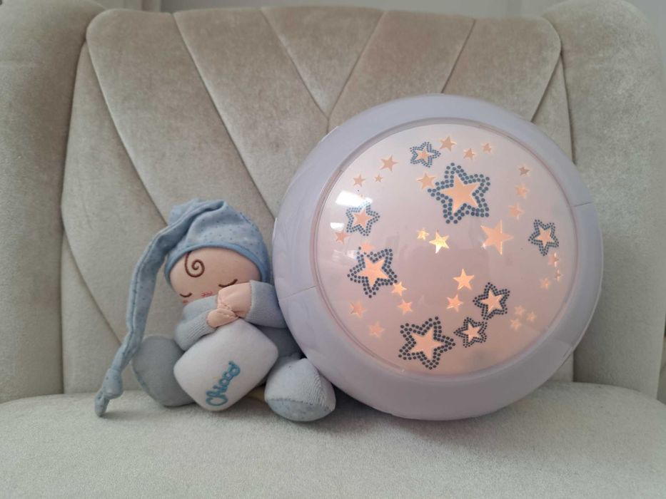 Детска нощна лампа с мелодии - Chicco