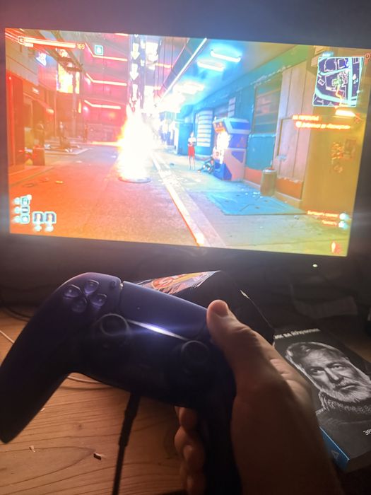 Playstation 5  slim + 2 геймпада + топовые игры как новый