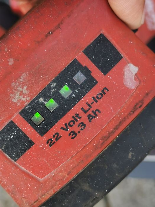 Hilti pachet 3 bateri 3 scule încărcător impact picamer filetanta