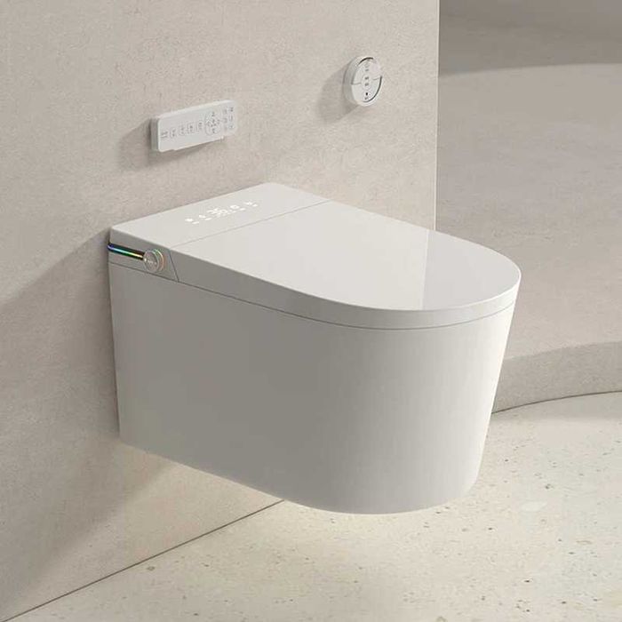 Конзолна смарт тоалетна F830 с биде, подгрев, сушене, масаж