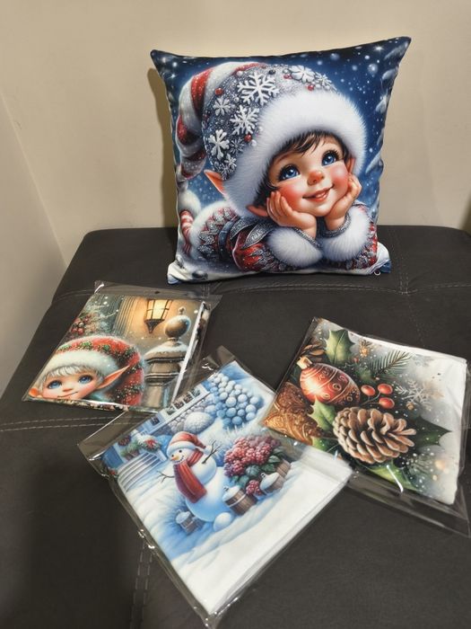 Коледни калъфки за възглавнички