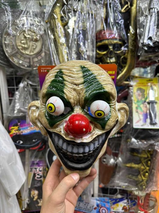 Ужасающие маски Карнавальные маски Новогодние маски и костюмы, шляпы